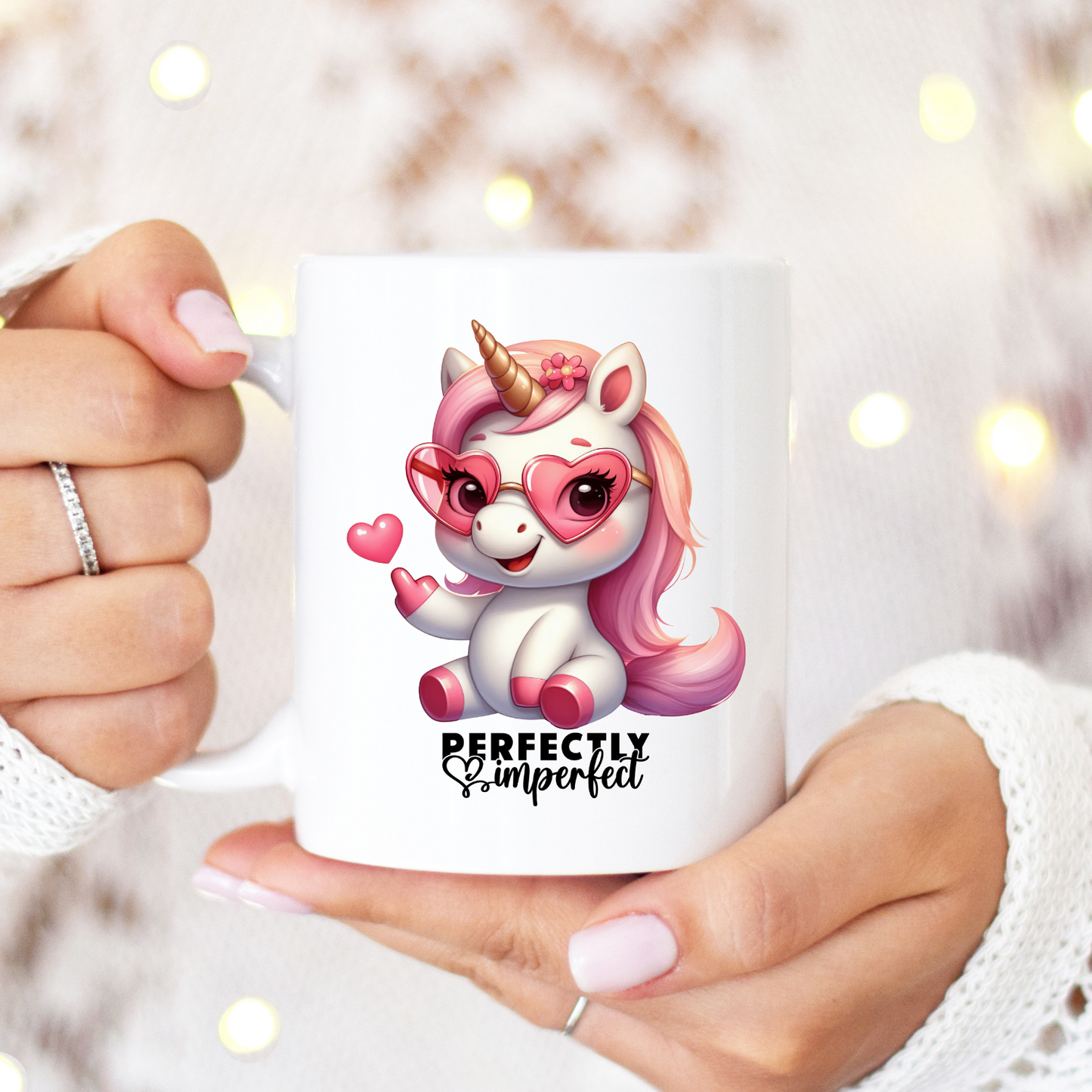 Perfectly Imperfect Einhorn Sparkle Tasse